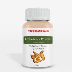 Ambehaldi powder 100g bottle LB181016