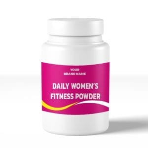 Daily womens fitness powder