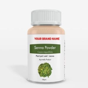 Senna powder 100g bottle LB181016